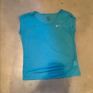 Blue Nike Running Shirt